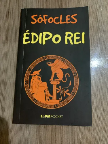Livro, Édipo Rei Sófocles em bom estado.