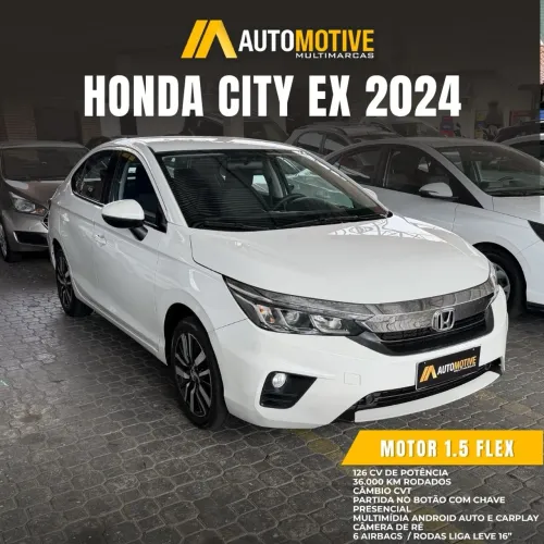 Honda City Sedan EX 1.5 Flex 16V 4P Aut. 2024