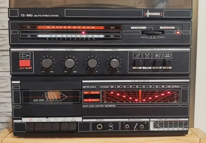 Aparelho Vintage 3 em 1 Sonata TS-980