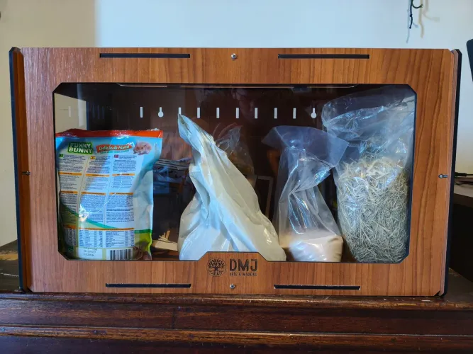 Terrário para Hamster.