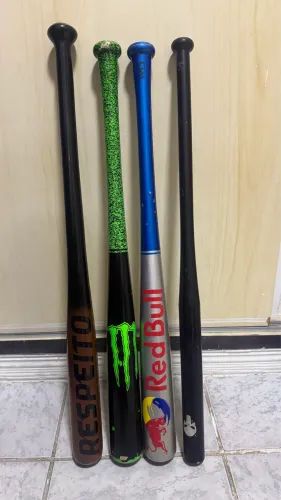 Tacos de baseball para jogar ou decoração 