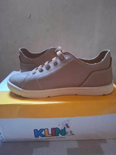 Tênis Klin Marrom Tamanho 29