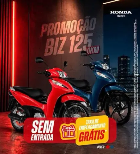MOTO biz ZERO KM