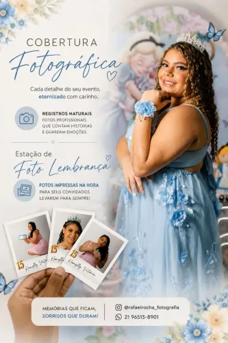 Cobertura fotográfica + Estação de Foto Lembrança