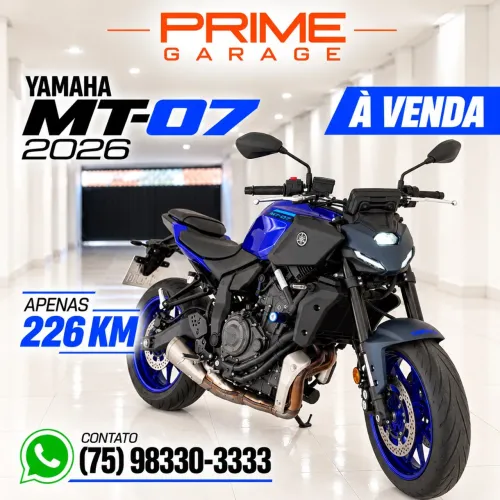 Yamaha MT-07/MT-07 Connected 689cc ABS 2026