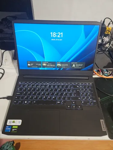 Vendo Notebook Gamer Lenovo (i5 11ª Geração | GTX 1650 | 16GB RAM | 512GB SSD)