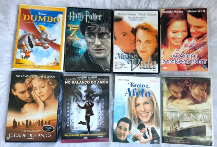 DVDs duplos e clássicos para colecionador