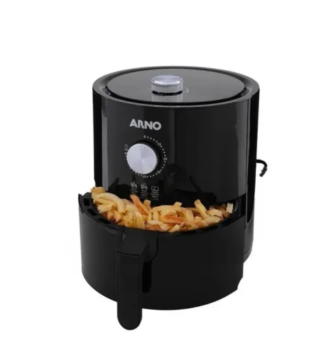 Air Fryer Arno Ultra Preta com Timer 4,2L