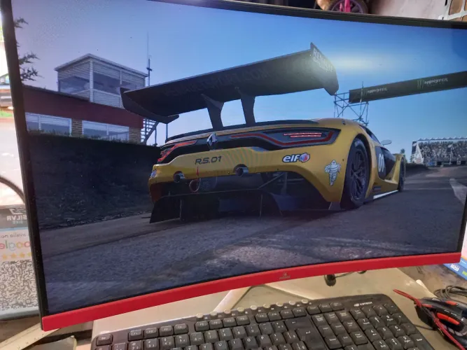 Tela Gamer Monitor Curvo 27 Polegadas