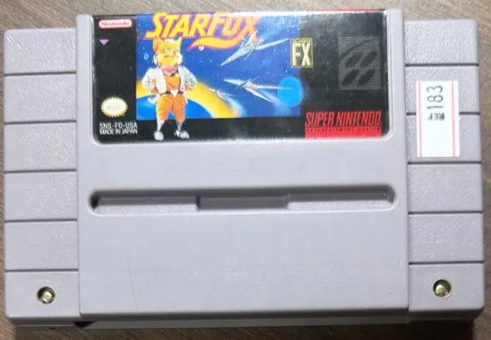 Star Fox original SNES Super Nintendo