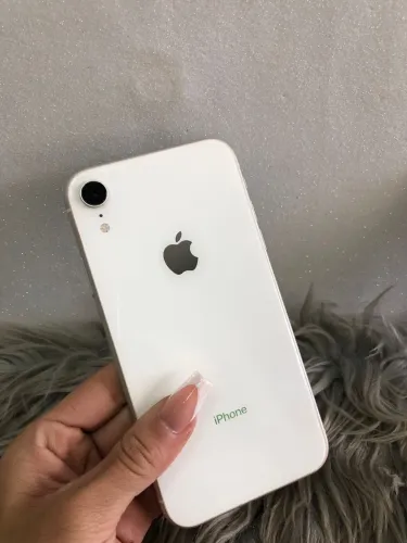 ?*IPHONE XR 128GB* ?BRANCO ?100% ?R$799