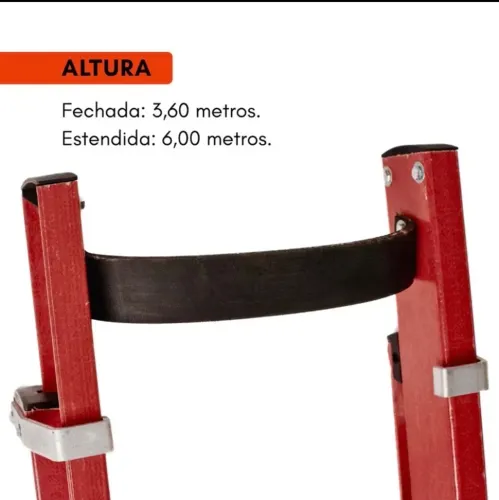 Vendo escada de fibra ?NOVA?