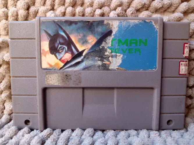 Cartucho Batman Forever Super Nintendo