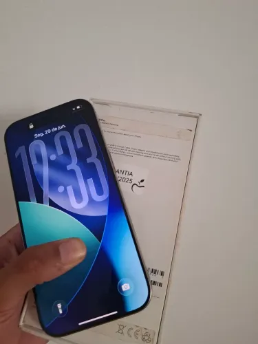 iPhone 16 Pro 128GB Titânio - Bateria 90% + Nota e Caixa