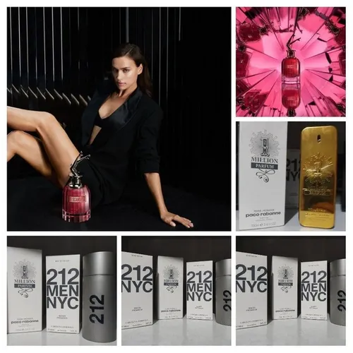 Perf one millions,212men NYC , 212 vip Men na embalagem tester lacrado original de ? ml 