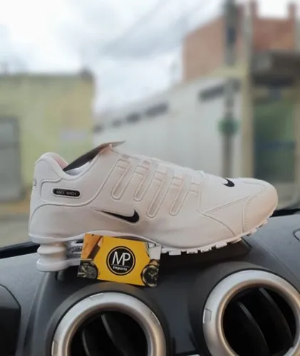 Tênis Nike Shox top na caixa e sacola nike