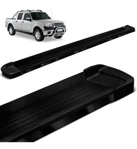 Estribo Ford Ranger Cd 1998 à 2012 - Alumínio Preto
