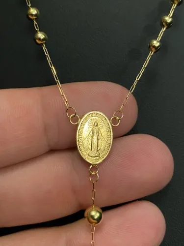 Terço em ouro 18k 10 gramas