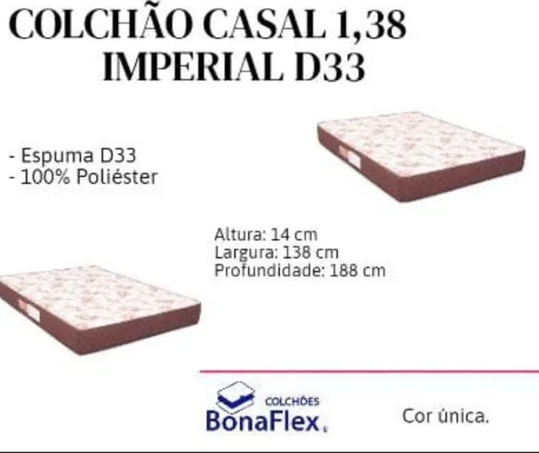 Quarto cama colchão casal D33