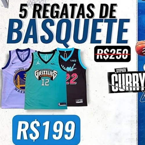 Regatas Basquete na promoção 