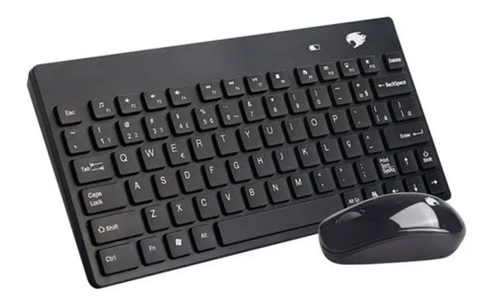 Kit Teclado E Mouse Sem Fio Mini Pixxo Kw262091b