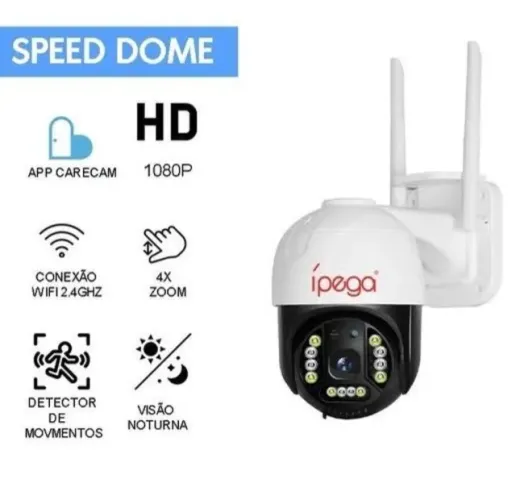 Câmera IP wi-fi speed dome