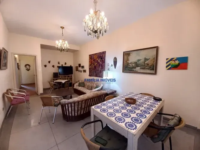 Apartamento mobiliado para Venda ou Locação em Santos - 3 dormitórios