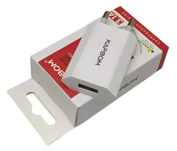 FONTE CARREGADOR PLUG de Tomada USB P/SMARTPHONE