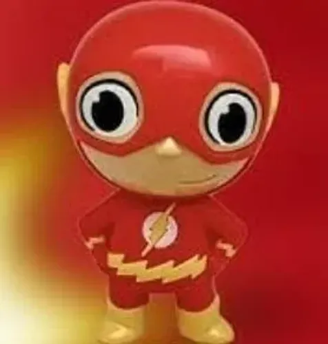 Boneco flash burguer king herois dc bk