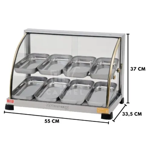 Estufa Marchesoni Ouro Curva Dupla com 8 Bandejas 220v