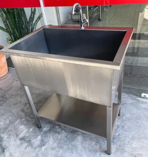 Modelo de tanque em inox - temos em diversos tamanhos e modelos