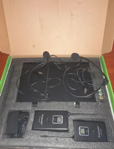 Duplo headset seminovo. Oportunidade!