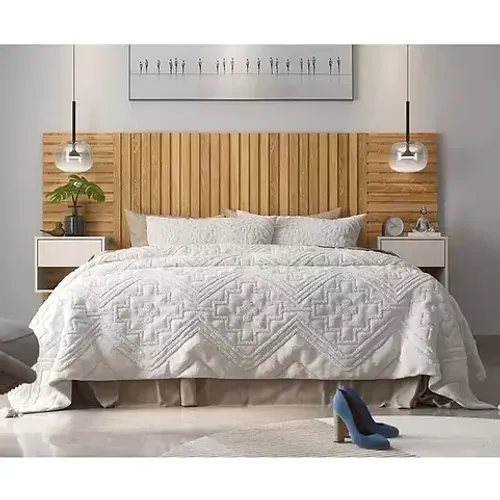 Cabeceira Ripada Luxo Casal/Queen - Entrega/Montagem Grátis para Fortaleza