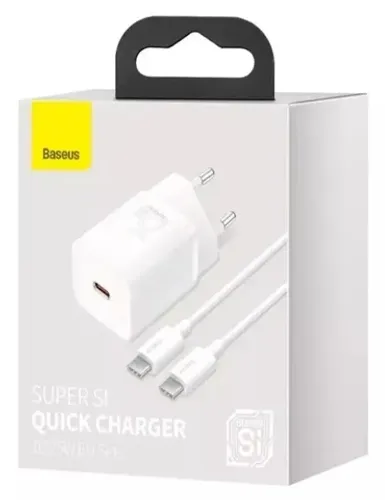 Carregador Baseus 25W para celular USB-C
