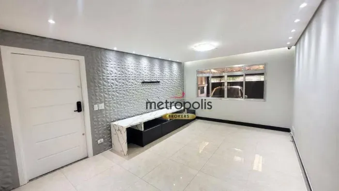 Sobrado à venda, 183 m² por R$ 905.000,00 - Vila Metalúrgica - Santo André/SP