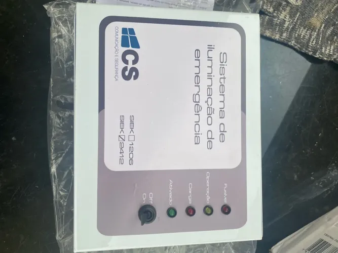 Sistema de Iluminação de Emergência CS SIEK 1206/2412
