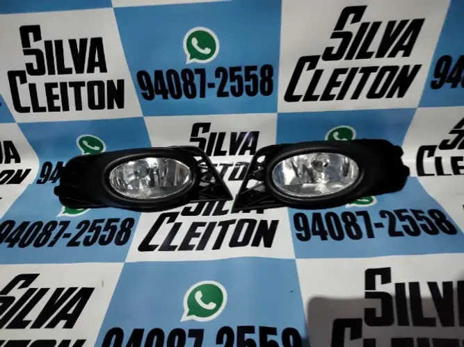 par de farol de milha honda civic 2007 ate 2011 novo importado farol de milha direito civi