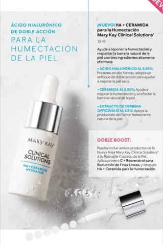Booster Mary Kay com ácido hialurônico 