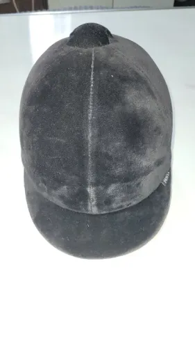 Capacete de Equitação Preto,Tam.56