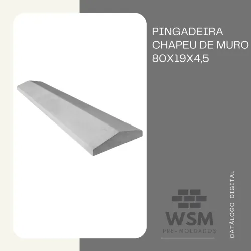 Pingadeira chapéu de muro