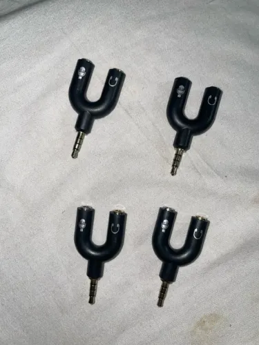 Adaptador P2 câmera para Fone e Microfone