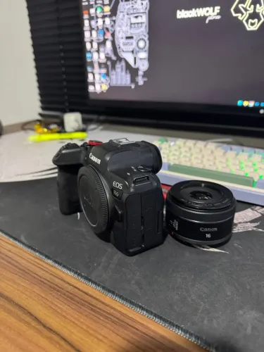 Canon R6 + lentes + 4 baterias