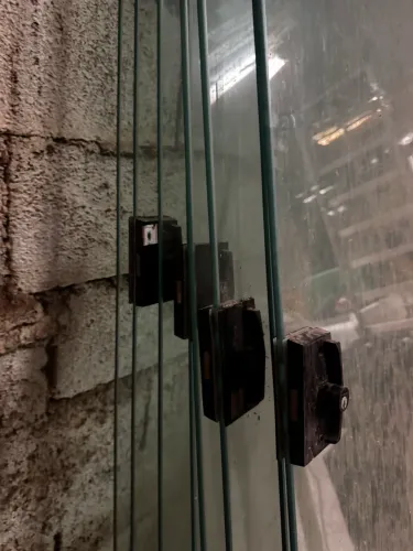 7 Portas de vidro Blindex 2,00 X 0,80