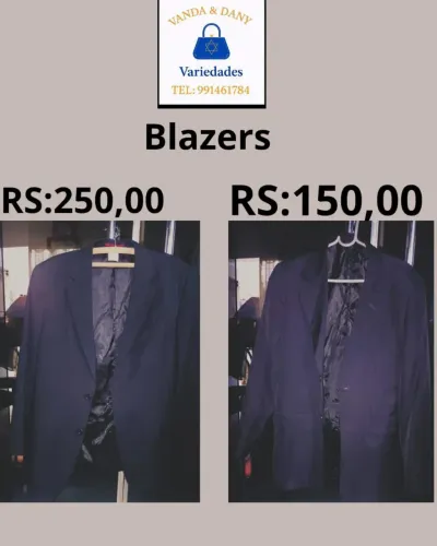 Blazers Elegantes - Diversas Cores
