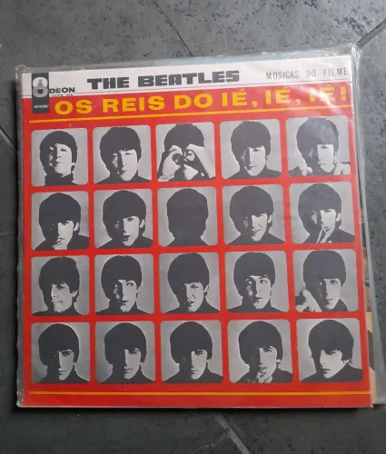Disco LP Beatles - Musicas do filme "Os Reis do ié ié ié"