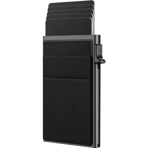 Carteira Pequena Compacta Com Proteção Rfid Anti Aproximação e Porta Cartões