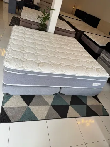 Colchão KING MAXFLEX LATEX SEMINOVO - Entrego! 