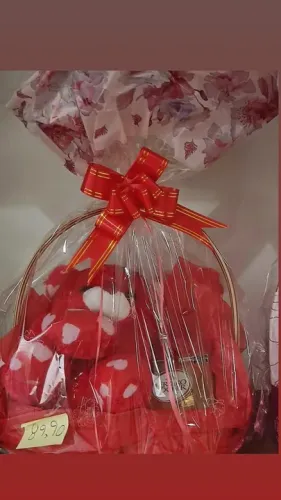 Cesta de presente gourmet