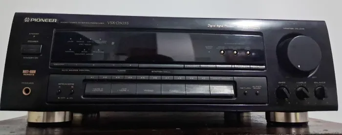 Receiver Pioneer Vsx-D503S | 110W Estéreo | Som Vintage de Qualidade | Estado Excelente