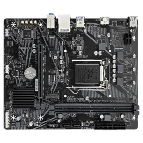 Placa Mãe Gigabyte H510M K V2, Chipset H510, Intel LGA 1200, MATX, DDR4